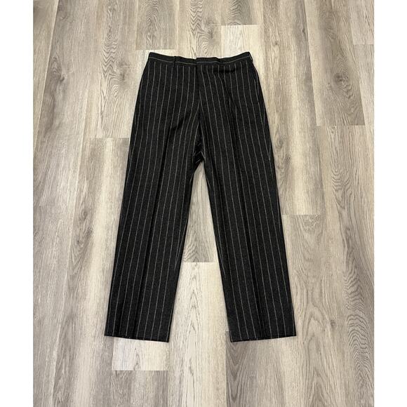 Vintage Ralph Lauren Pants Mens 34 Cashmere Wool Made In Italy Dress Pants